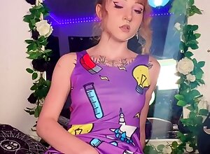 Hot redhead amateur teen girl riding and jerking boyfriend