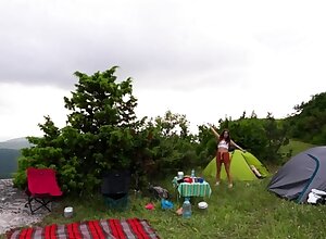 Teens enjoying group sex on the counch