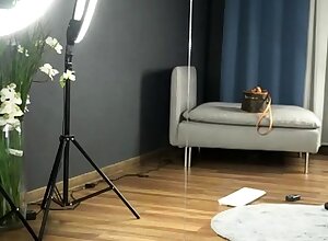 Sexy teen ebony solo toy masturbation