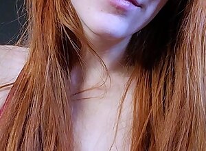 Amateur brunette Michelle with small tit