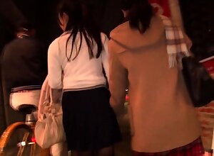 Japanese Teen Mizuki Fingering ass and pussy visit her