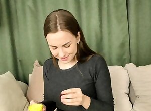 Terry Bush is touching her cunt on camera